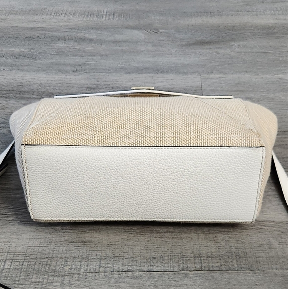 Kate Spade Laurel Wesley Place Leather and Tweed Satchel - Picture 7 of 15